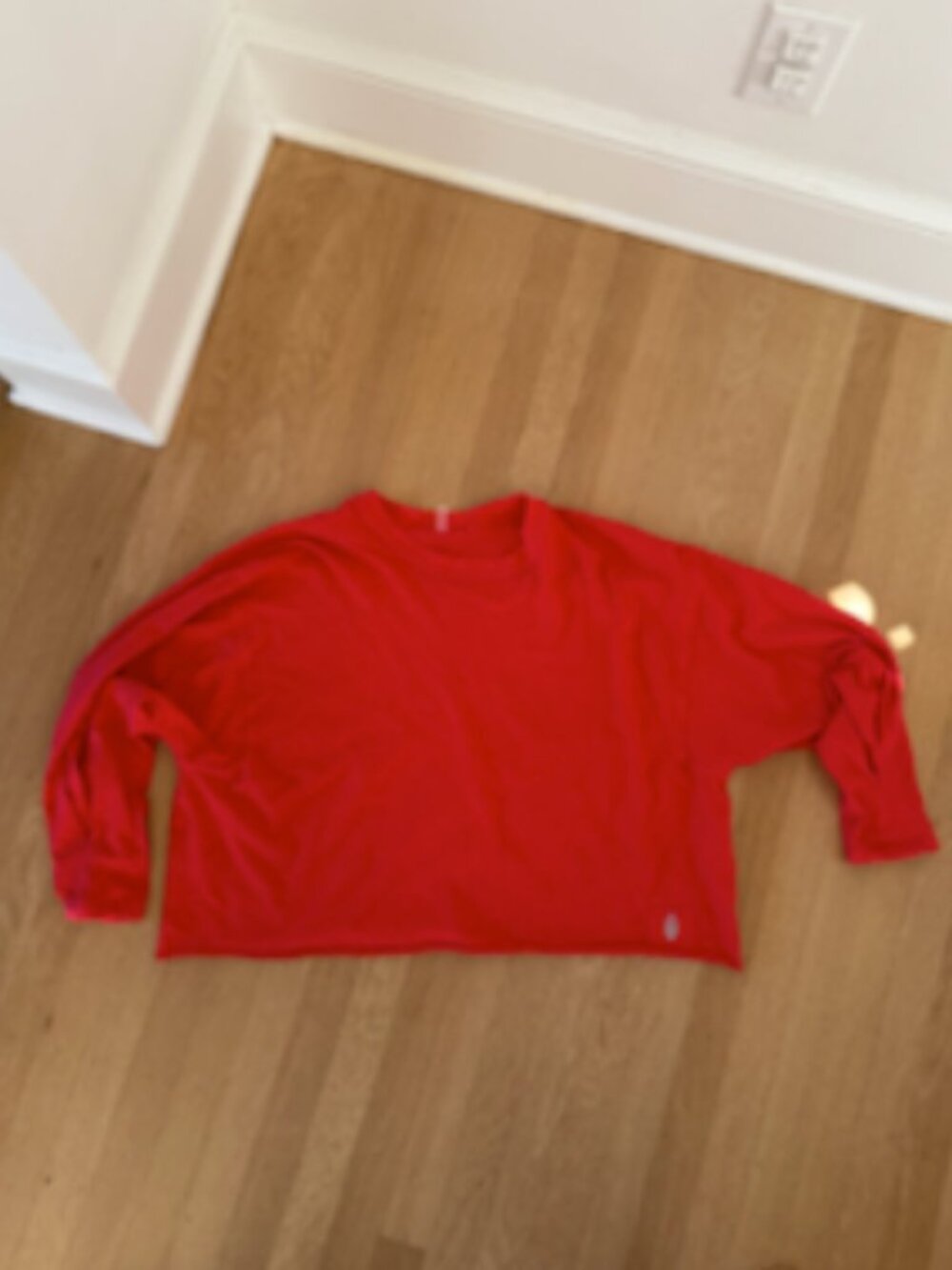 Free People Movement Inspire Layer (Size M) in Red